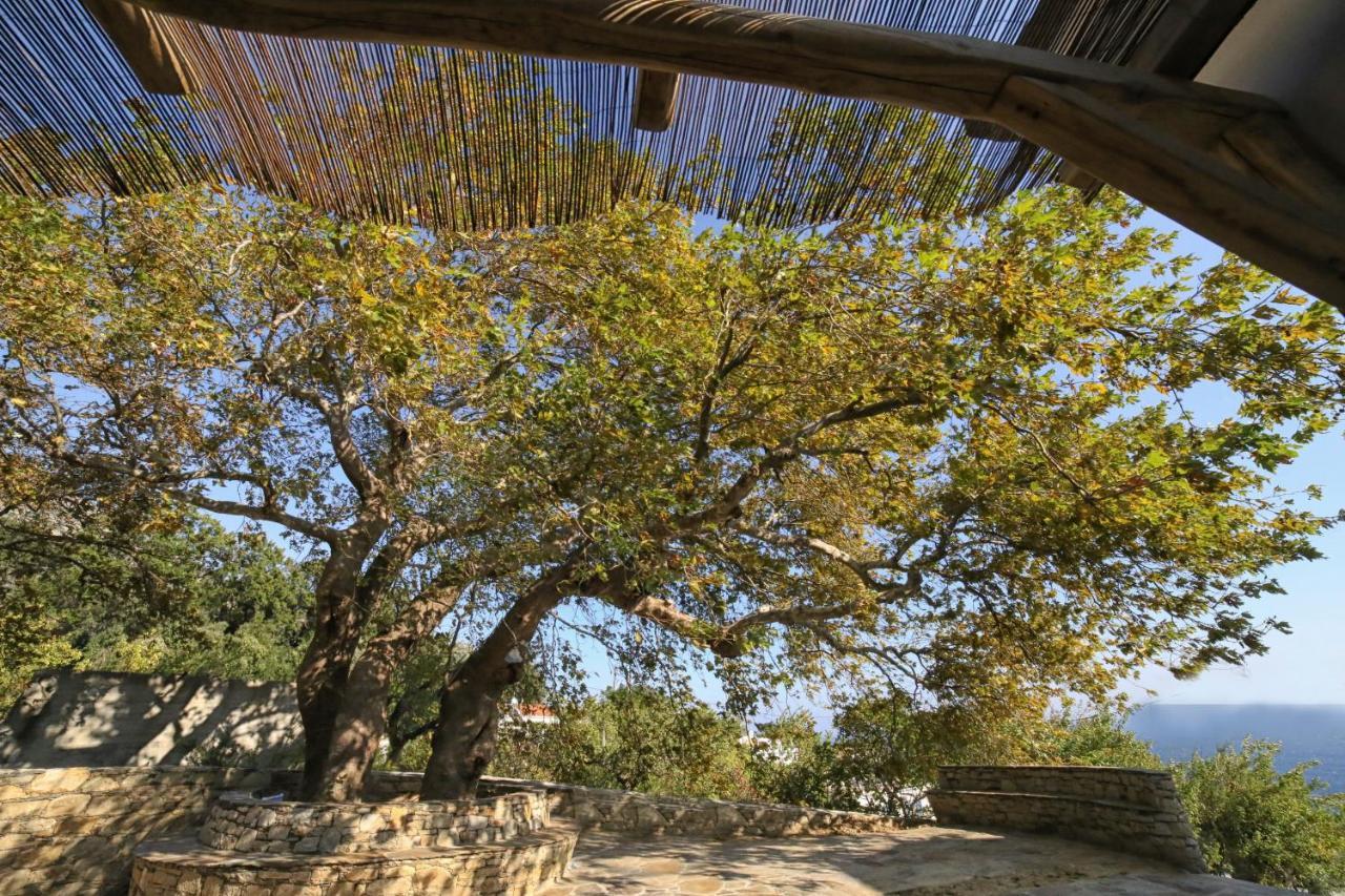 Ικαριων Γη Villa Manganítis Buitenkant foto