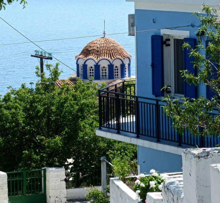 Ικαριων Γη Villa Manganítis Buitenkant foto